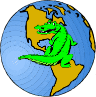 alligator globe